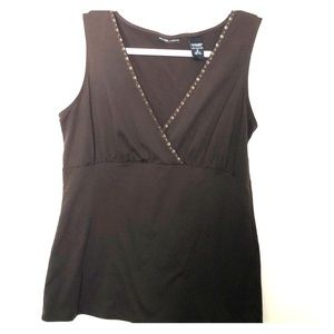 Brown New York and company tank top